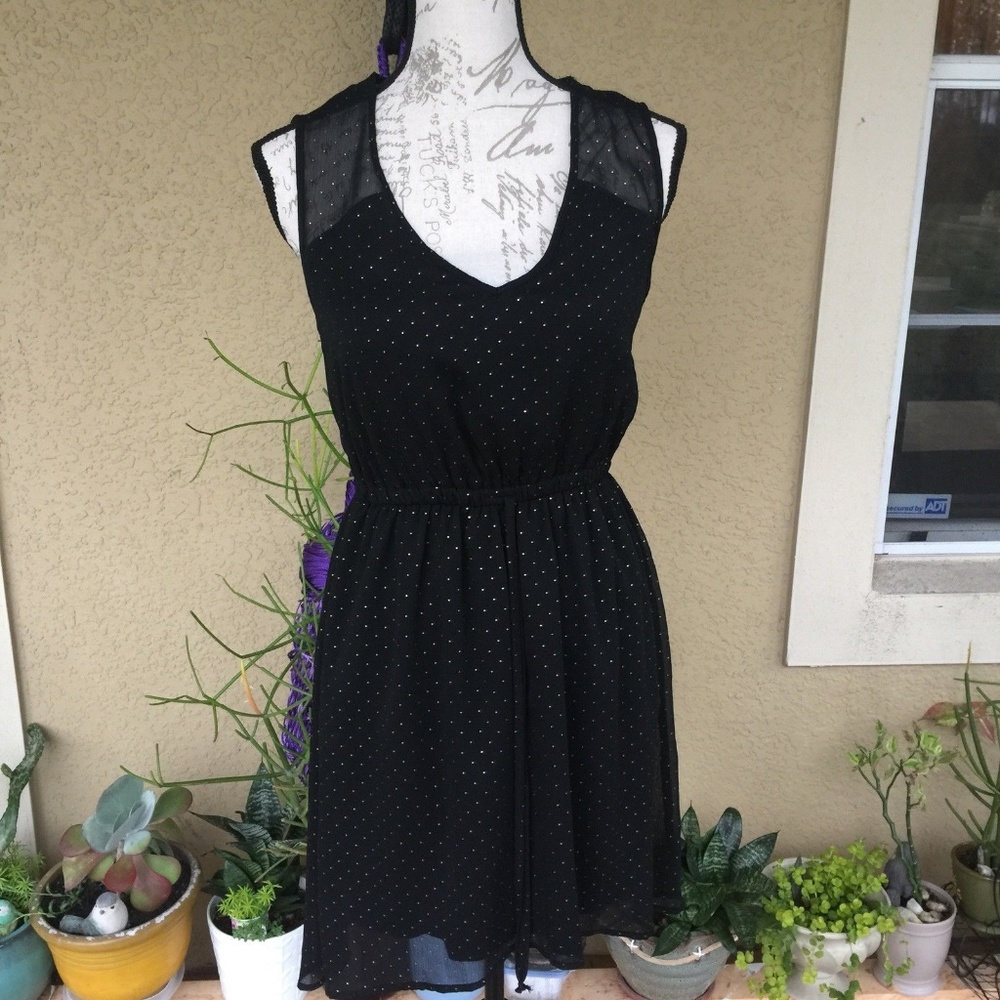 Bebop Black Sparkly Dress